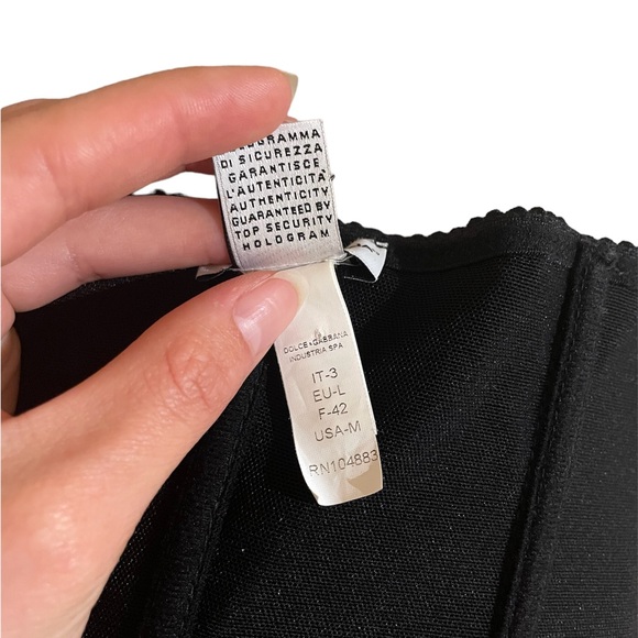 Dolce & Gabbana under-bust corset top - Picture 6 of 9